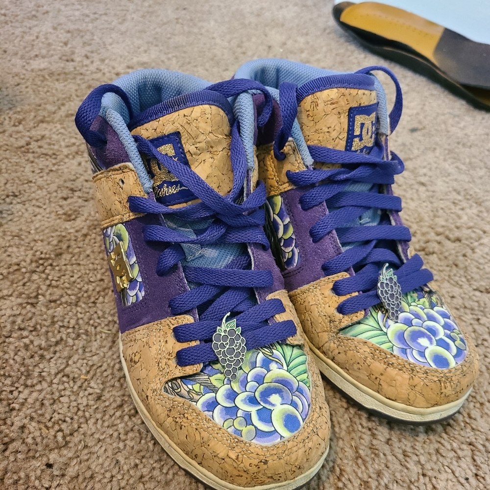 Grape Cork Sneakers